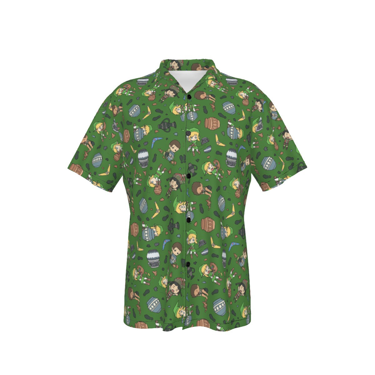 Zelda Breaking Pots Hawaiian Shirt