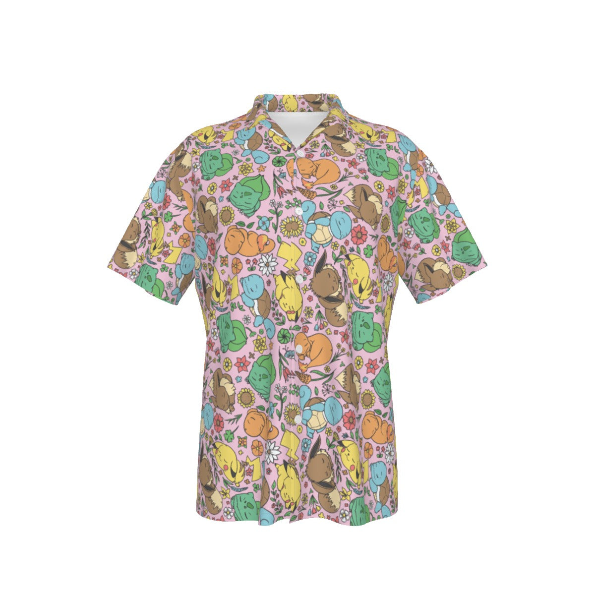 Sleeping Starters (Pink) Hawaiian Shirt