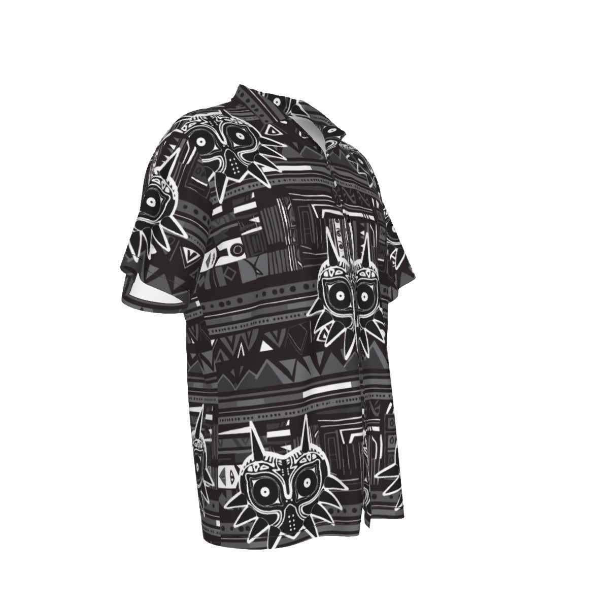 Zelda Majora's Mask (Black) Hawaiian Shirt