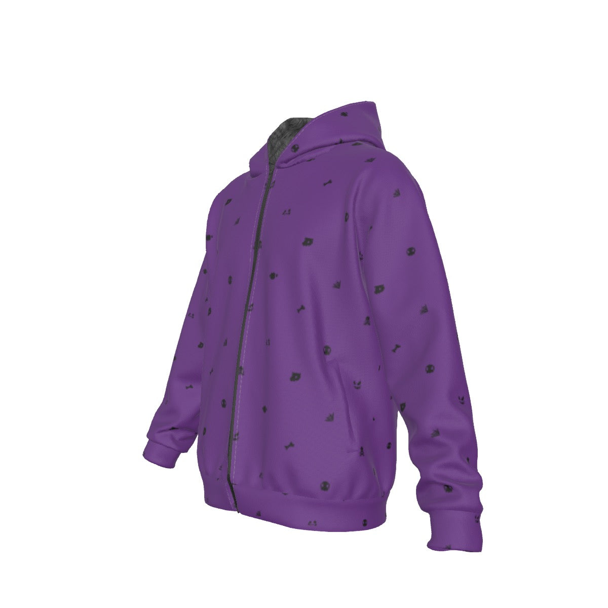 Ghost Pattern Hoodie