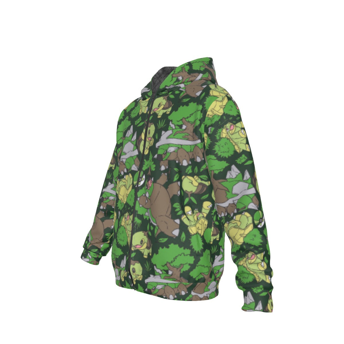 Turtwig Pattern Hoodie