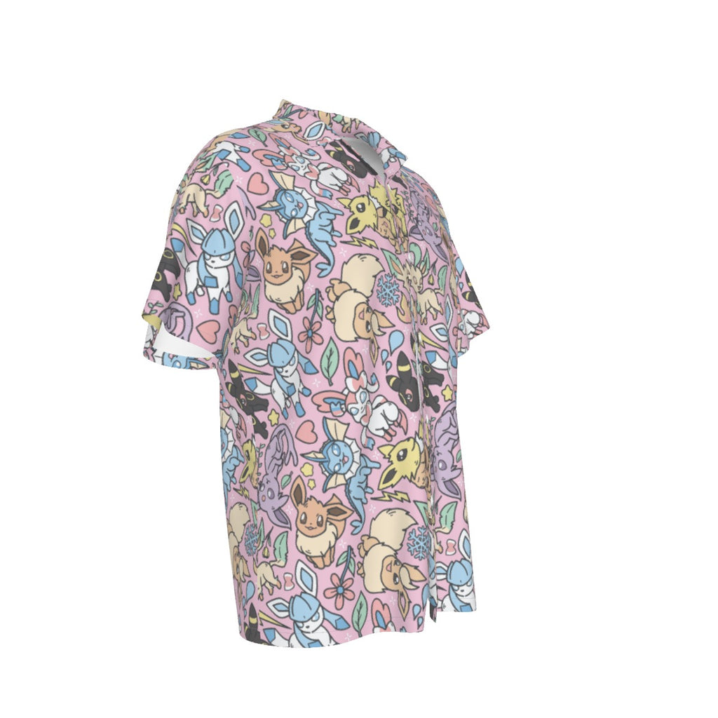 Eeveelutions (Pink) Hawaiian Shirt