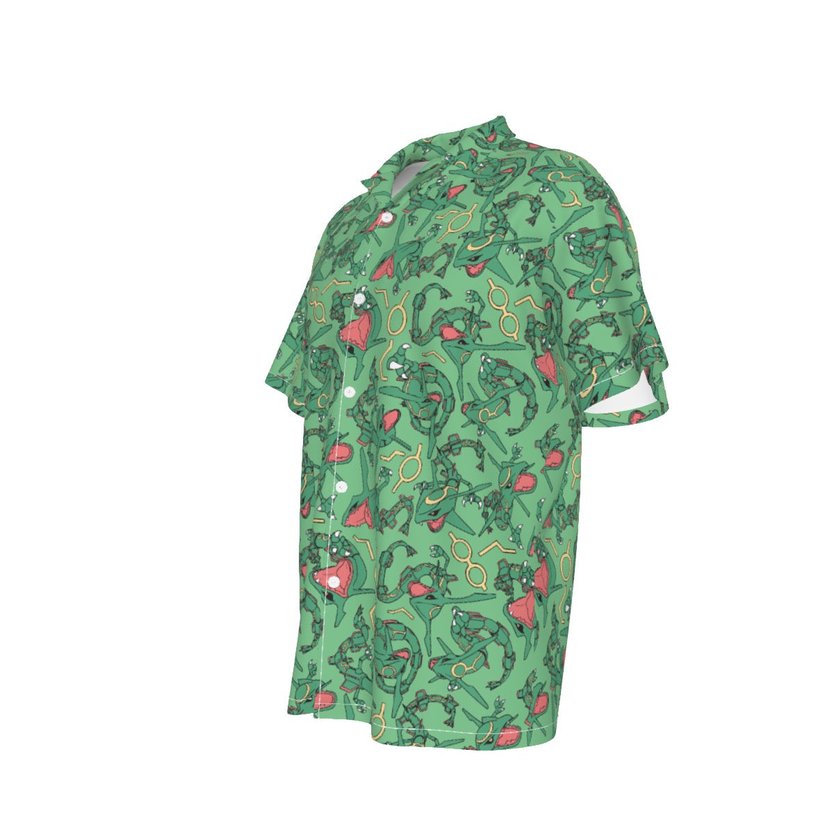 Rayquaza (Green) Hawaiian Shirt