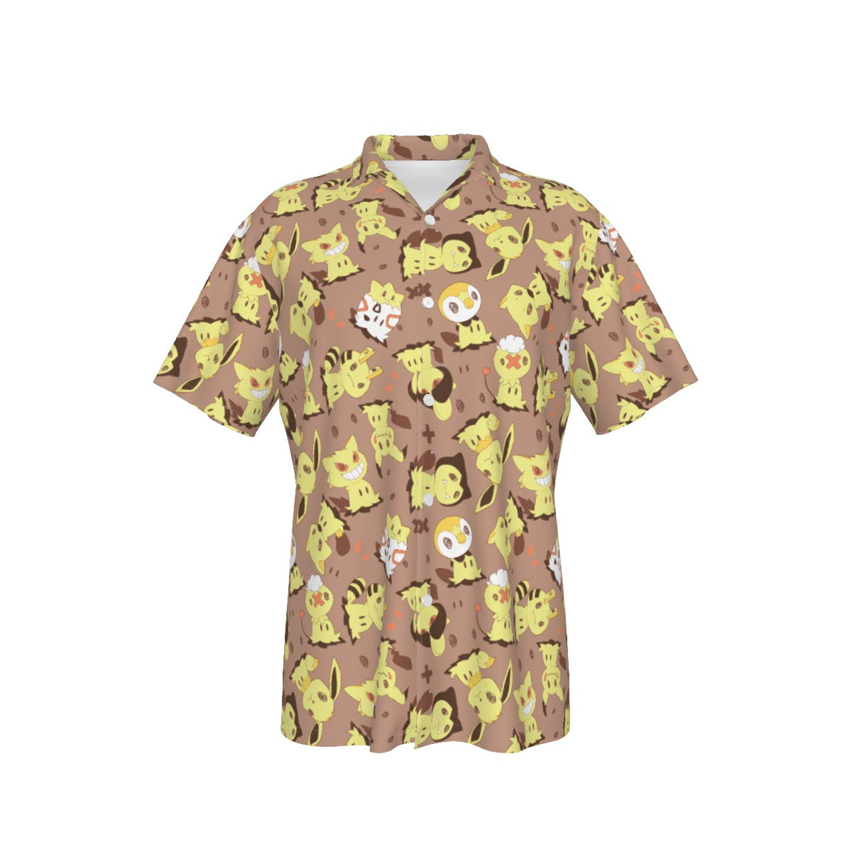 Mimikyu (Brown) Hawaiian Shirt