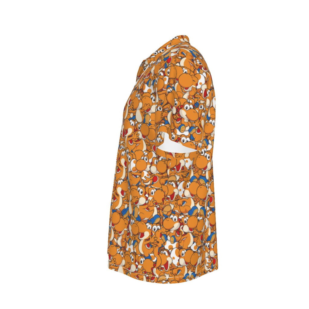 Yoshi (Orange) Hawaiian Shirt