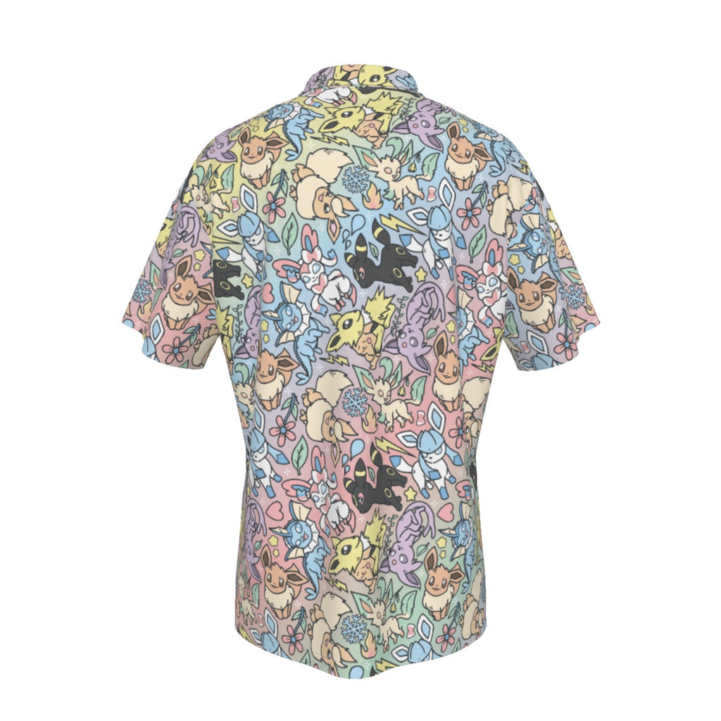 Eeveelutions (Rainbow) Hawaiian Shirt