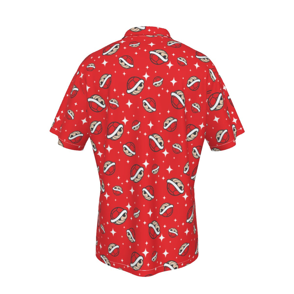 Mario Shells (Red) Hawaiian Shirt