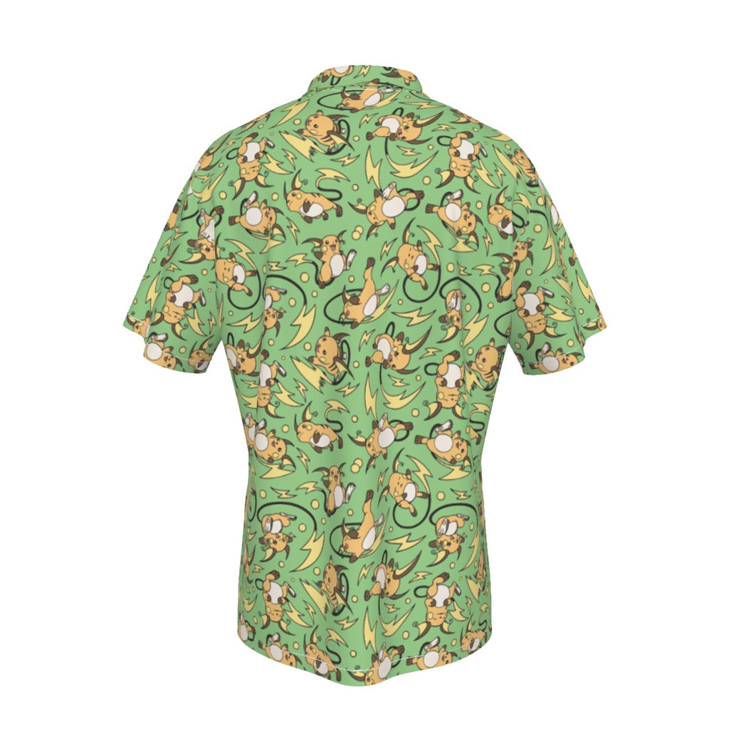 Raichu (Green) Hawaiian Shirt