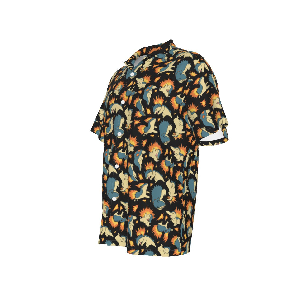 Typhlosion (Black) Hawaiian Shirt