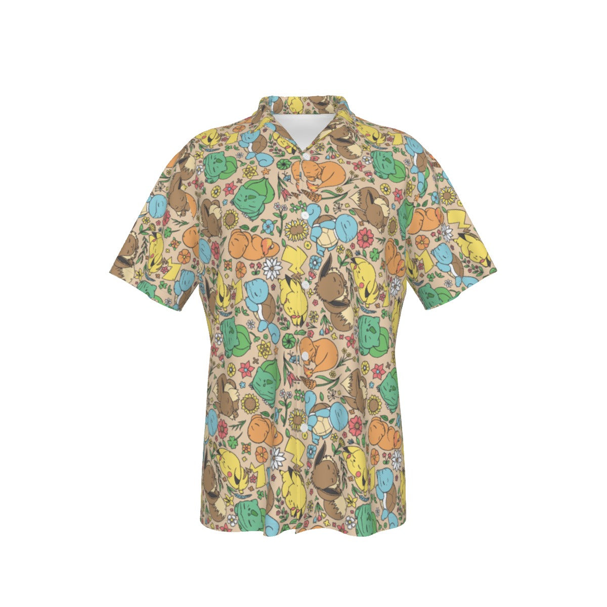 Sleeping Starters (Brown) Hawaiian Shirt