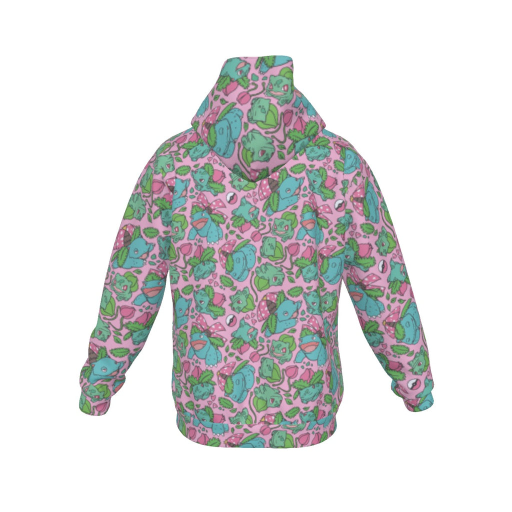 Venusaur (Pink) Pattern Hoodie