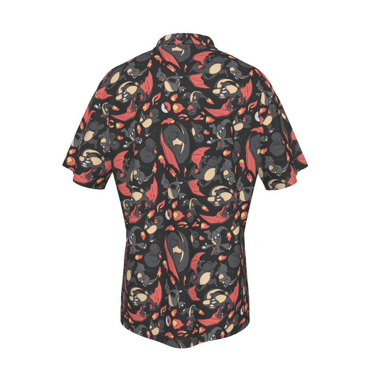 Charizard (Black) Hawaiian Shirt