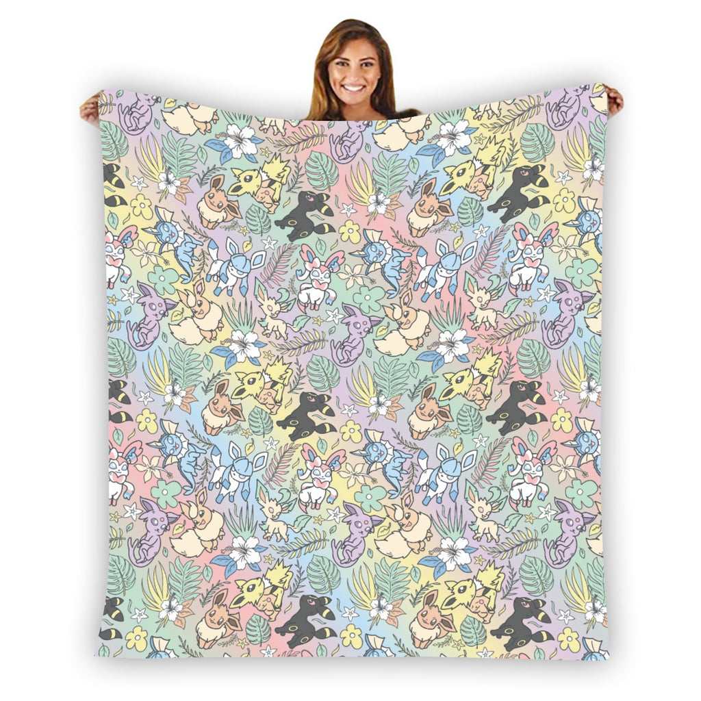 Eeveelution (Rainbow) Blanket
