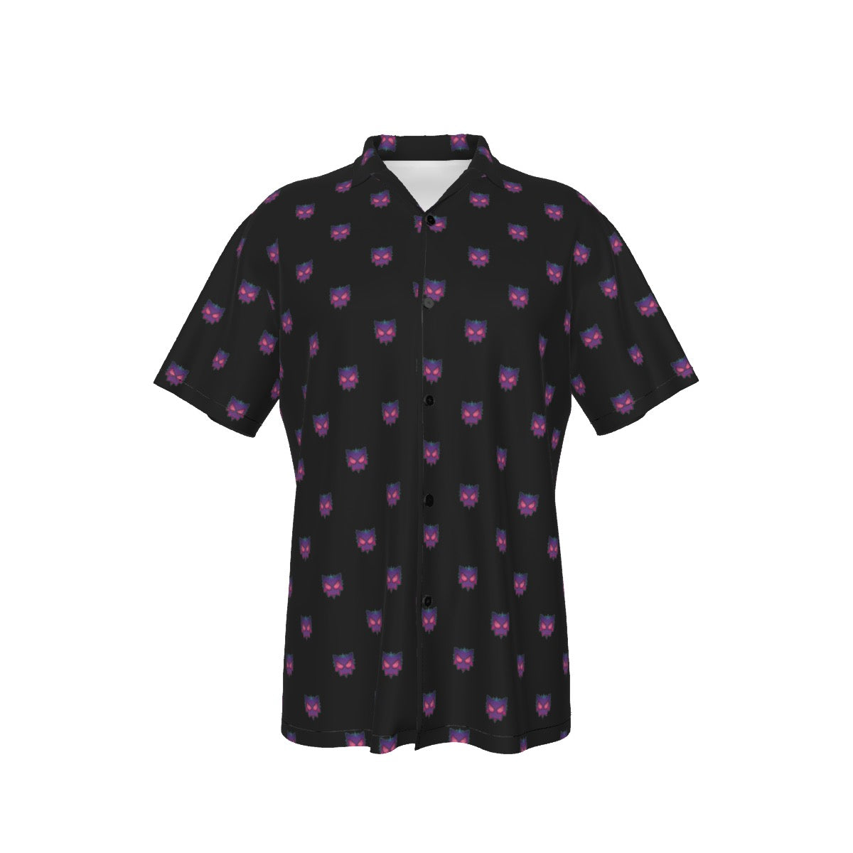 LED Gengar (Black) Hawaiian Shirt