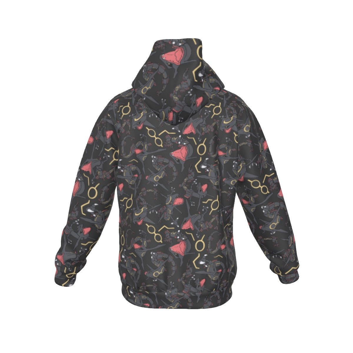 Rayquaza (Black) Pattern Hoodie