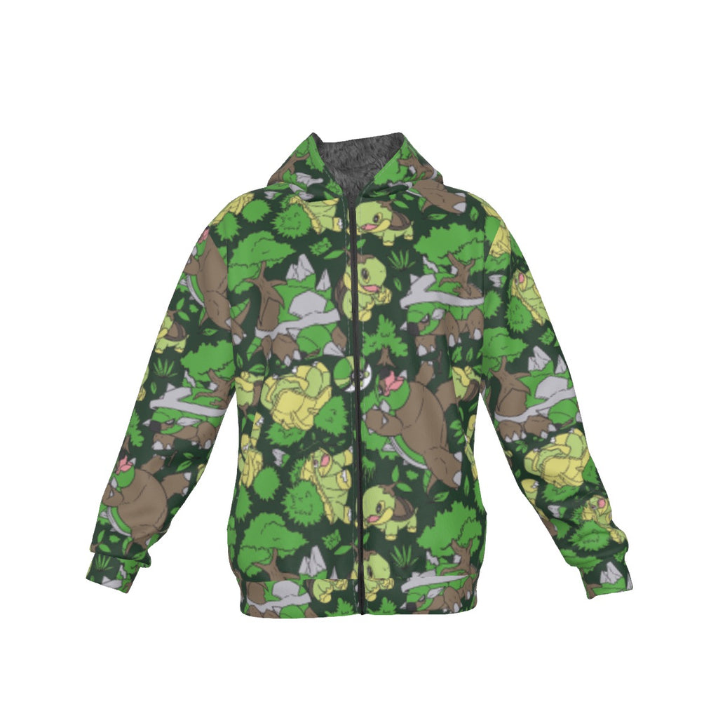 Turtwig Pattern Hoodie