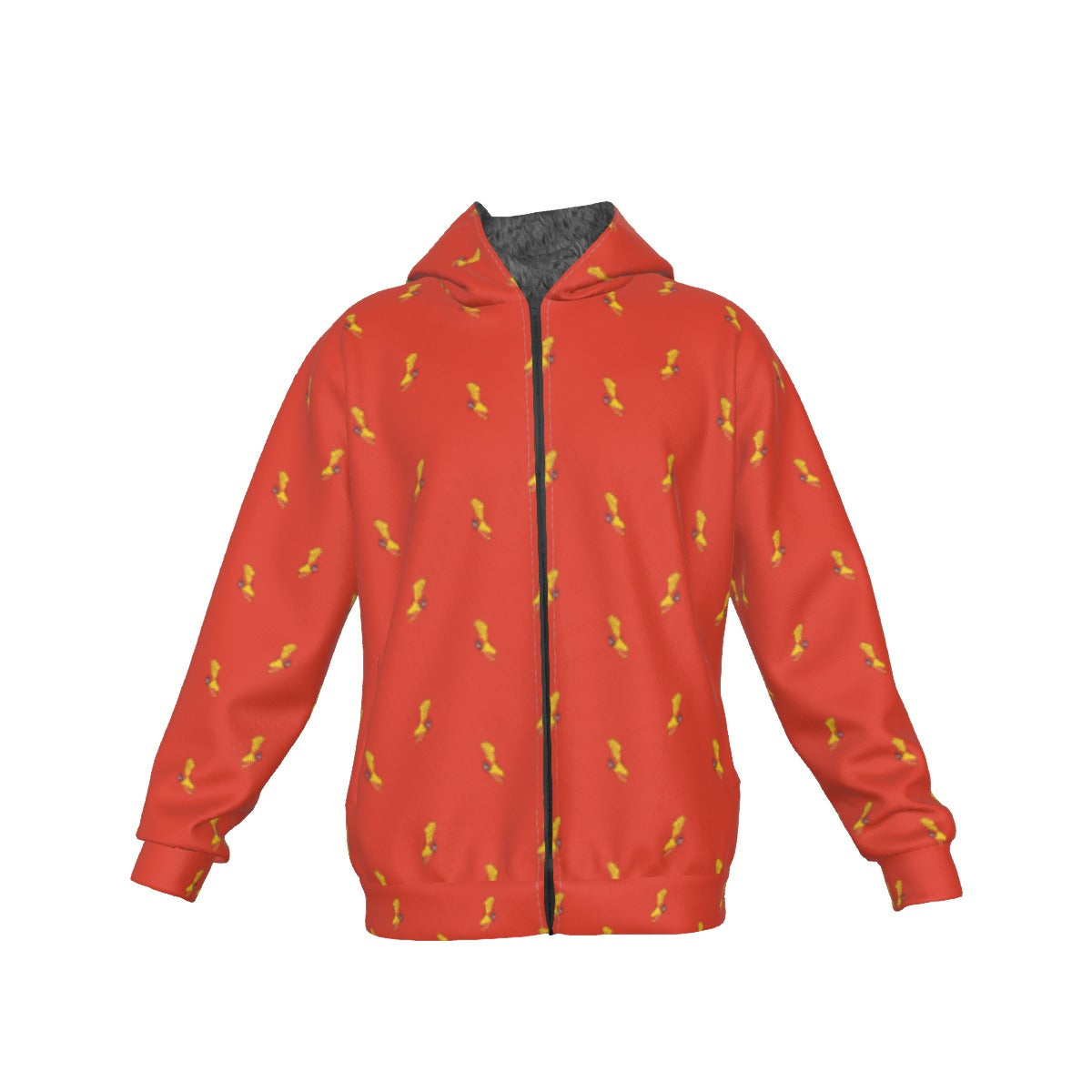 Ho-oh Pattern Hoodie