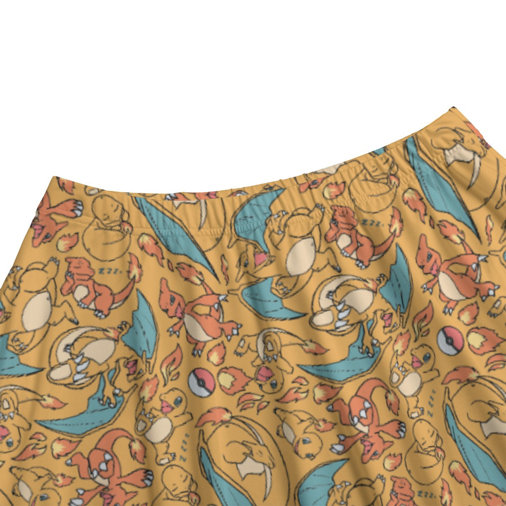 Charmander, Charmeleon and Charizard Skirt