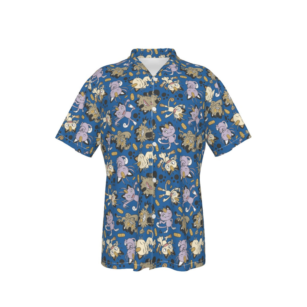 Meowth Hawaiian Shirt