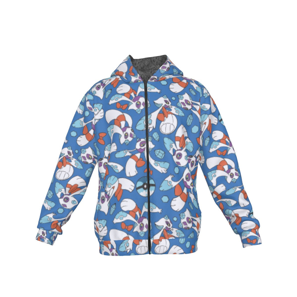 Froslass Pattern Hoodie