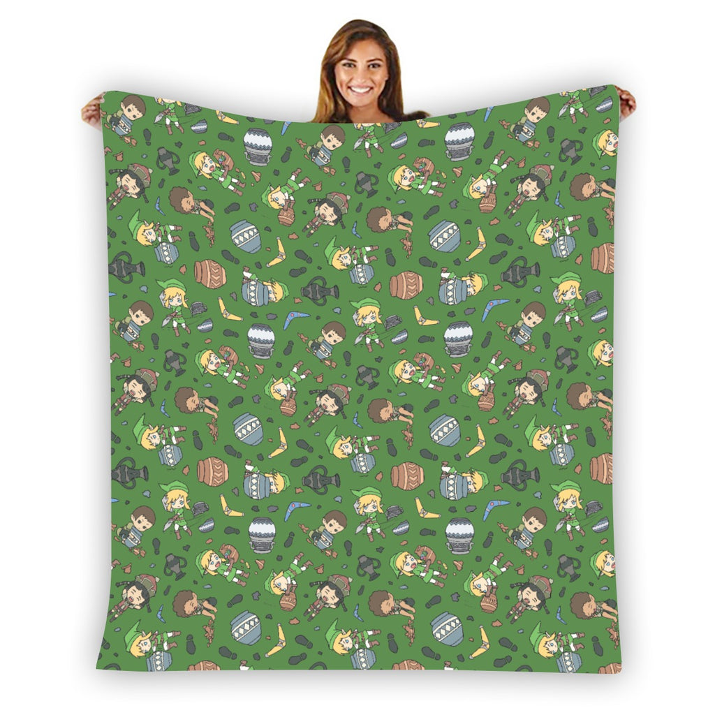 Zelda Smashing Pots Blanket
