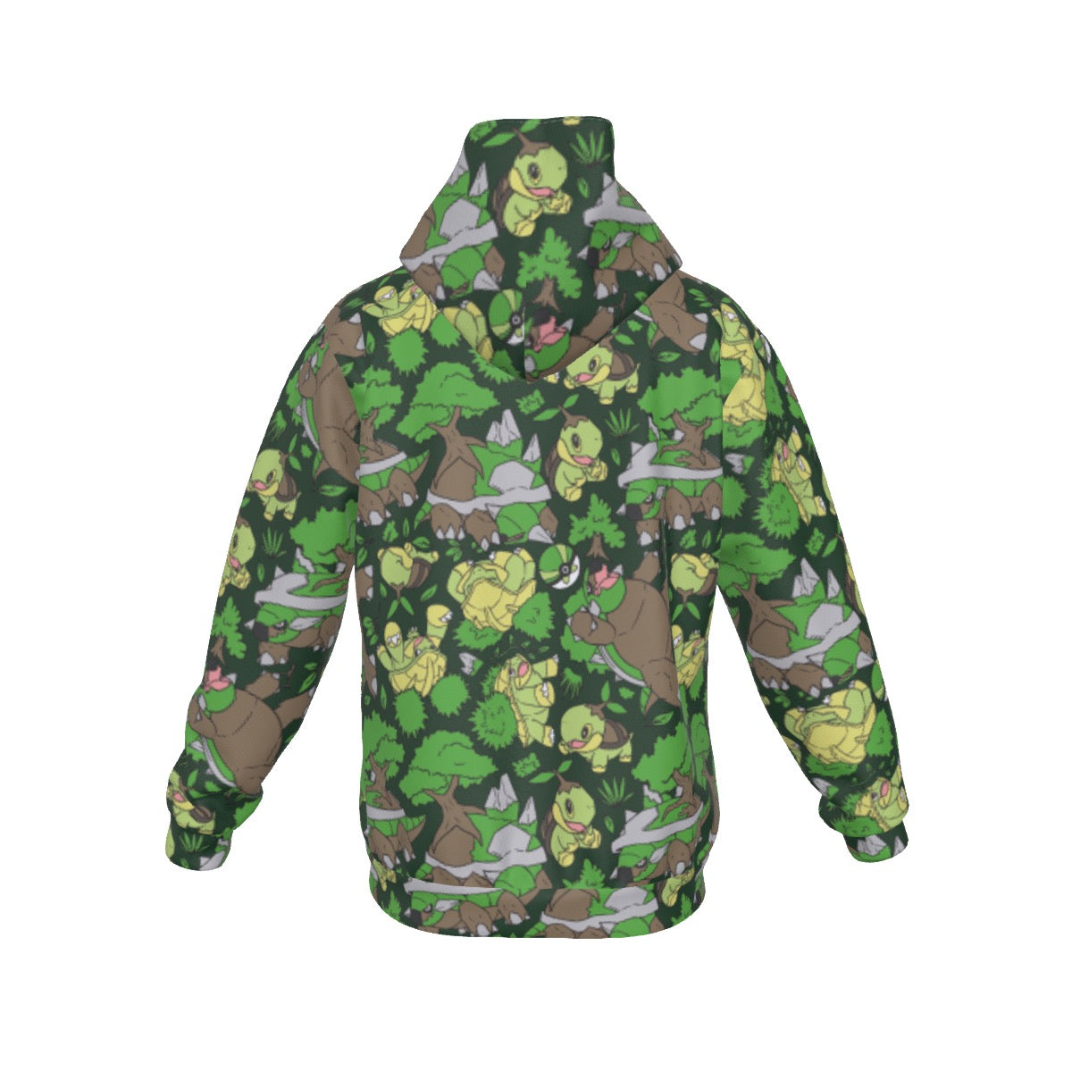 Turtwig Pattern Hoodie