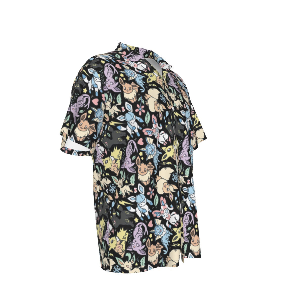 Eeveelutions (Black) Hawaiian Shirt