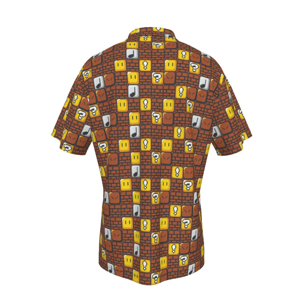 Mario Blocks Hawaiian Shirt