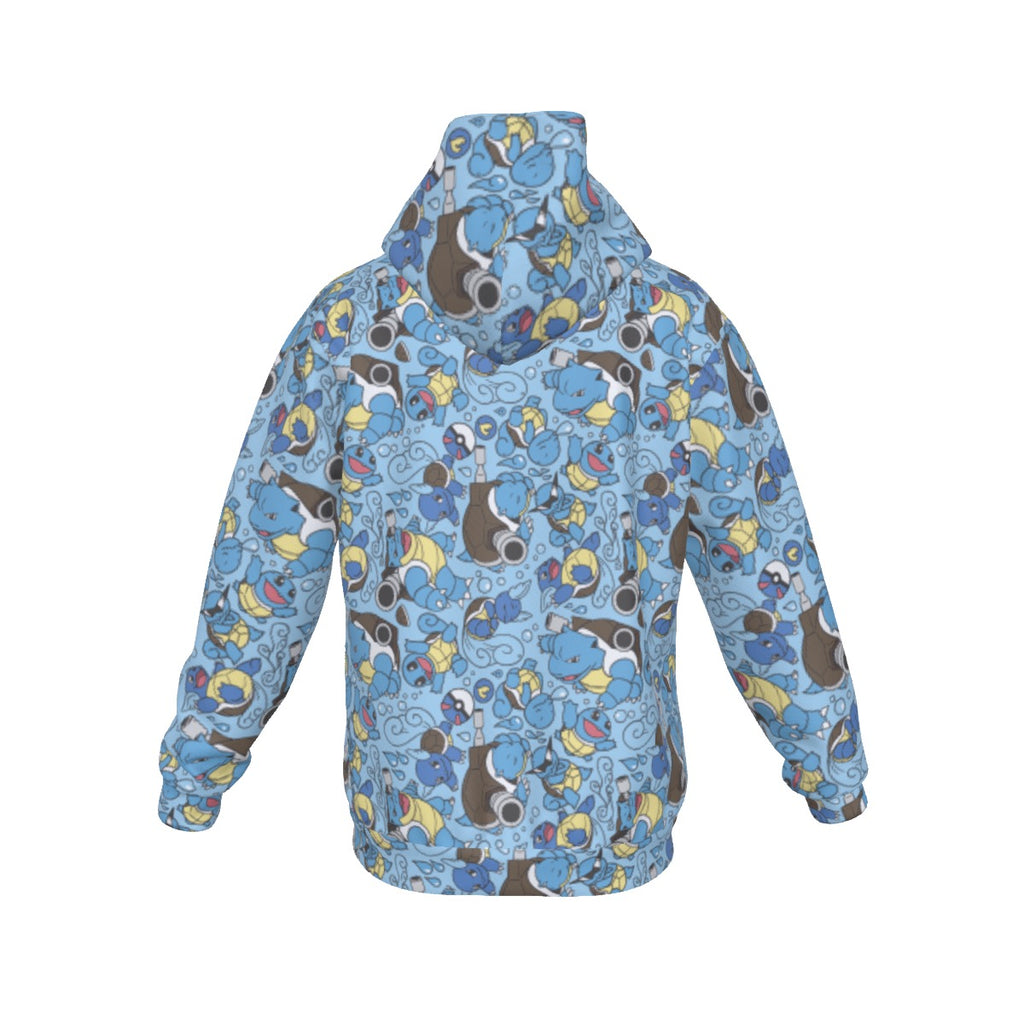 Blastoise (Light Blue) Pattern Hoodie