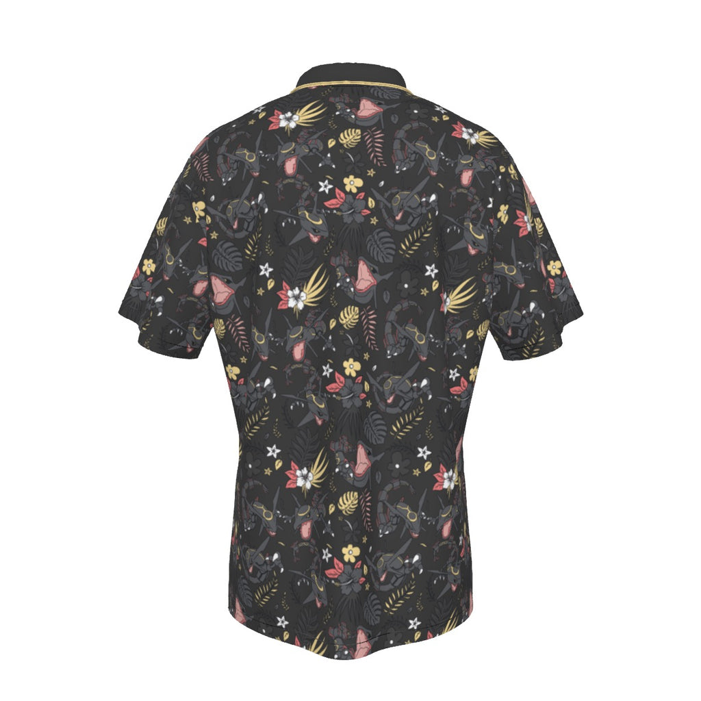 Rayquaza (Black) Hawaiian Shirt