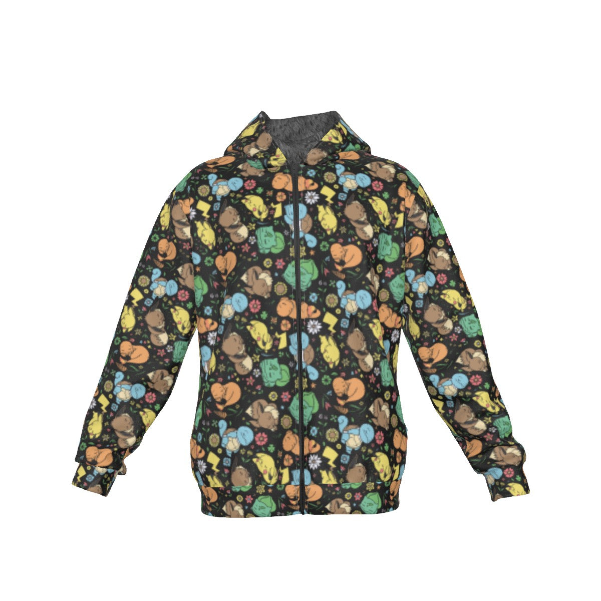 Sleeping Starters Pattern Hoodie