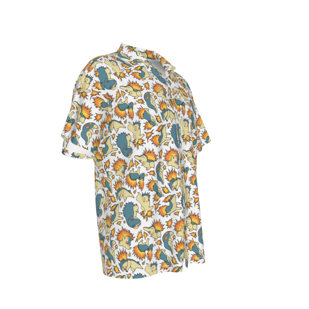 Typhlosion (White) Hawaiian Shirt