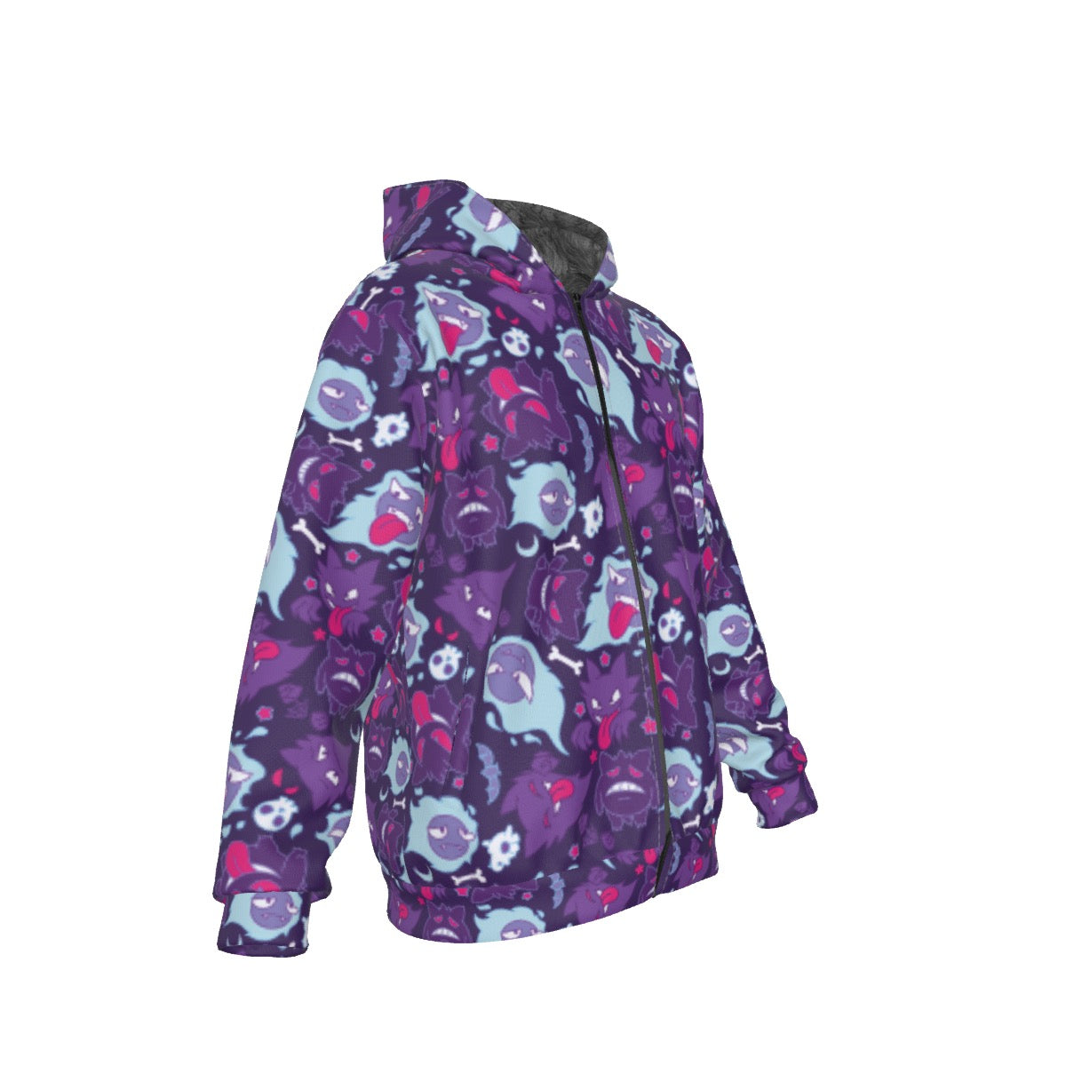 Gengar Pattern Hoodie