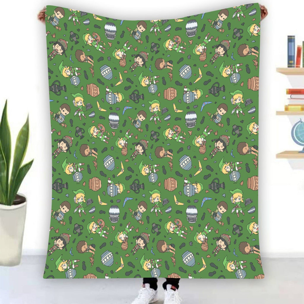 Zelda Smashing Pots Blanket