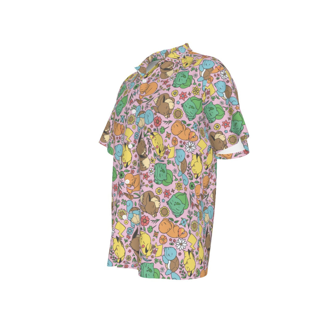 Sleeping Starters (Pink) Hawaiian Shirt