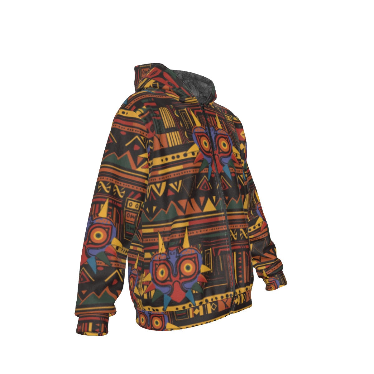 Zelda Majora's Mask Pattern Hoodie