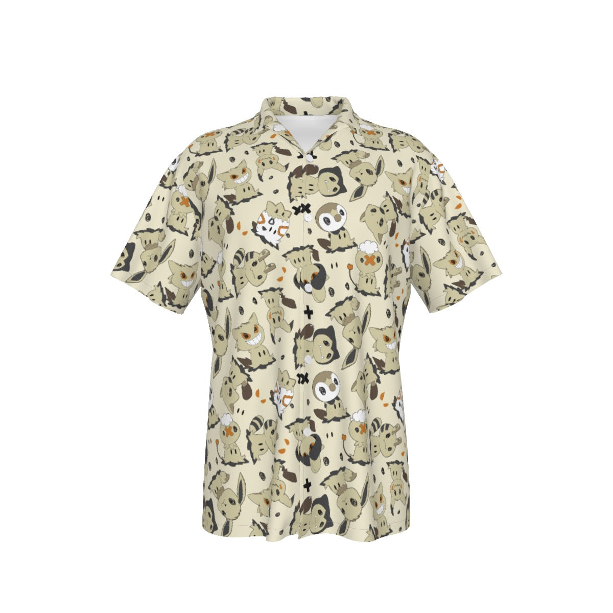 Mimikyu (Tan) Hawaiian Shirt