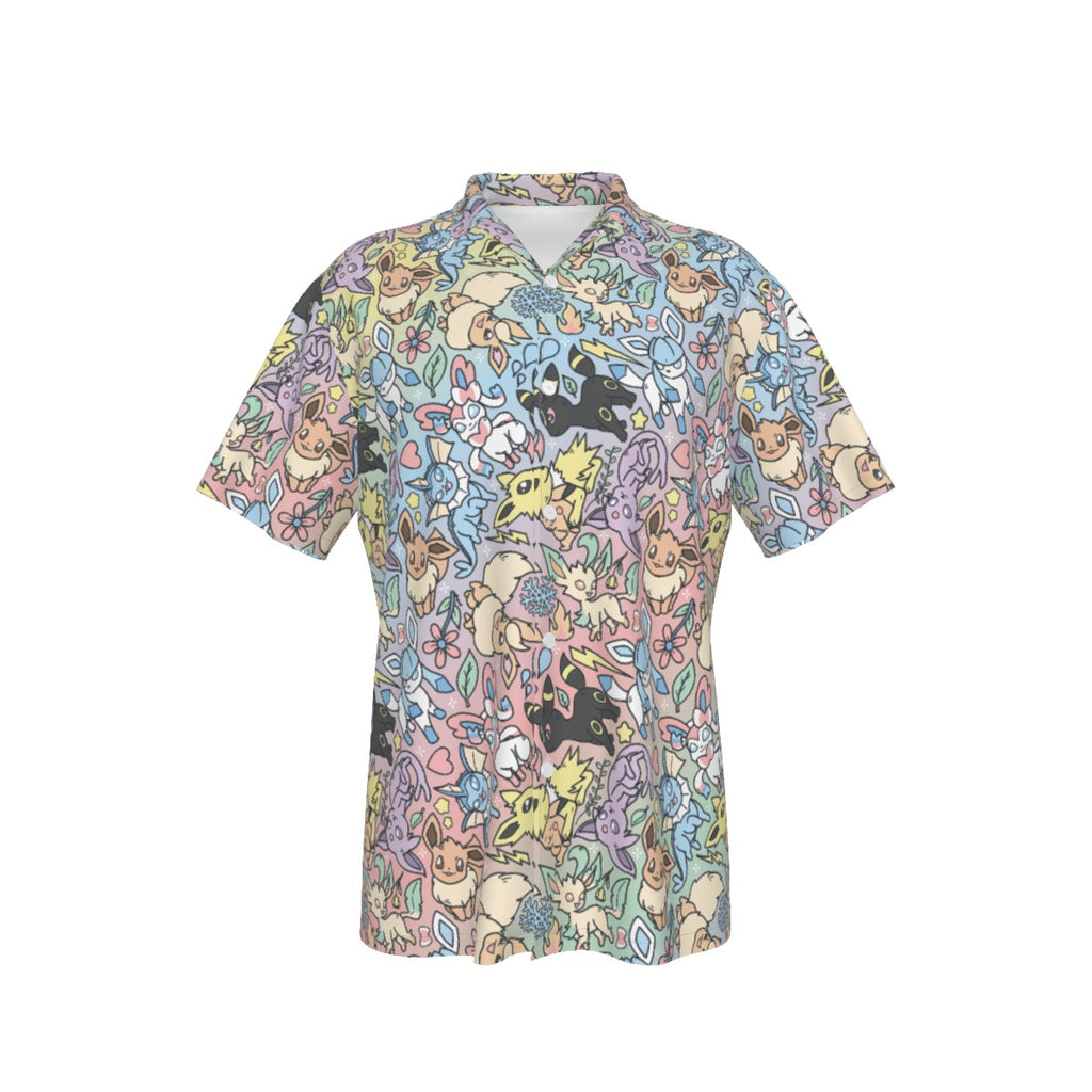 Eeveelutions (Rainbow) Hawaiian Shirt