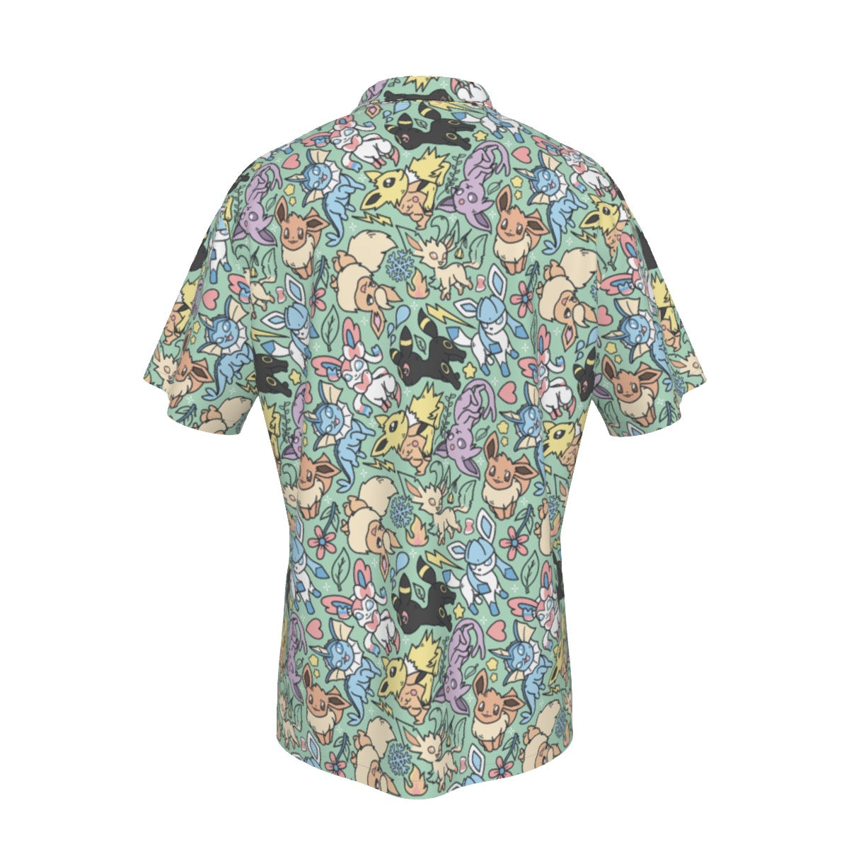 Eeveelutions (Green) Hawaiian Shirt