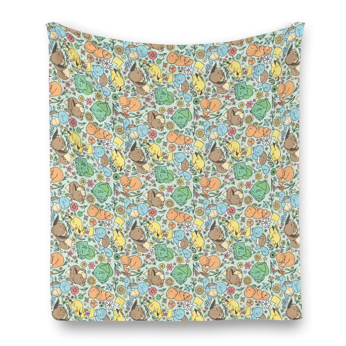 Sleeping Starter (Green) Blanket