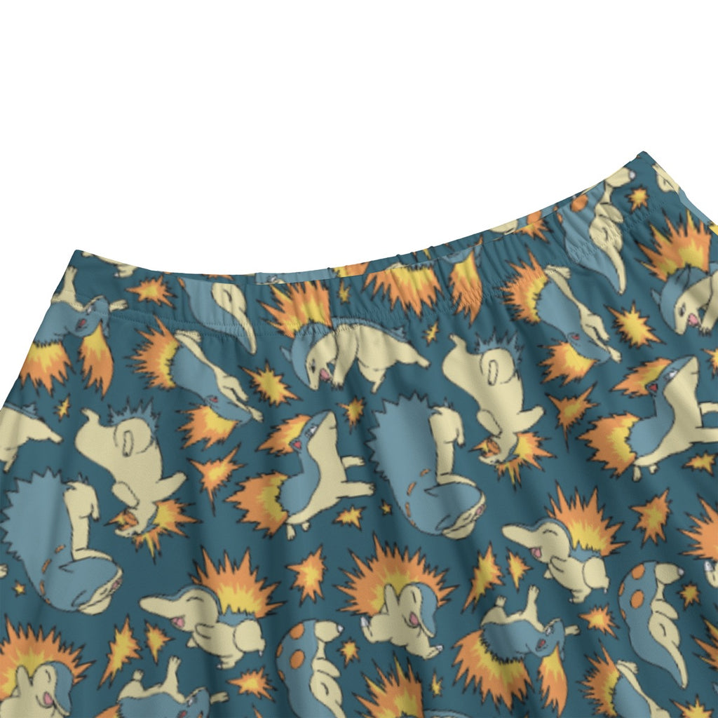 Cyndaquil, Quilava and Typhlosion Skirt