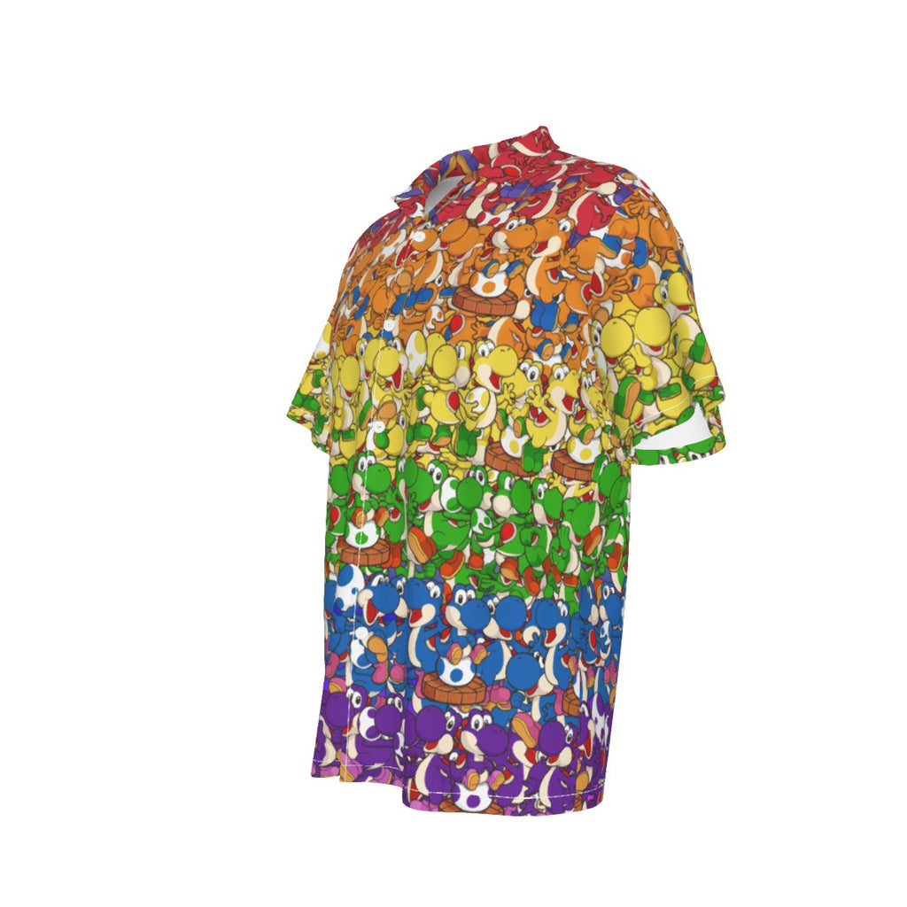 Yoshi (Rainbow) Hawaiian Shirt