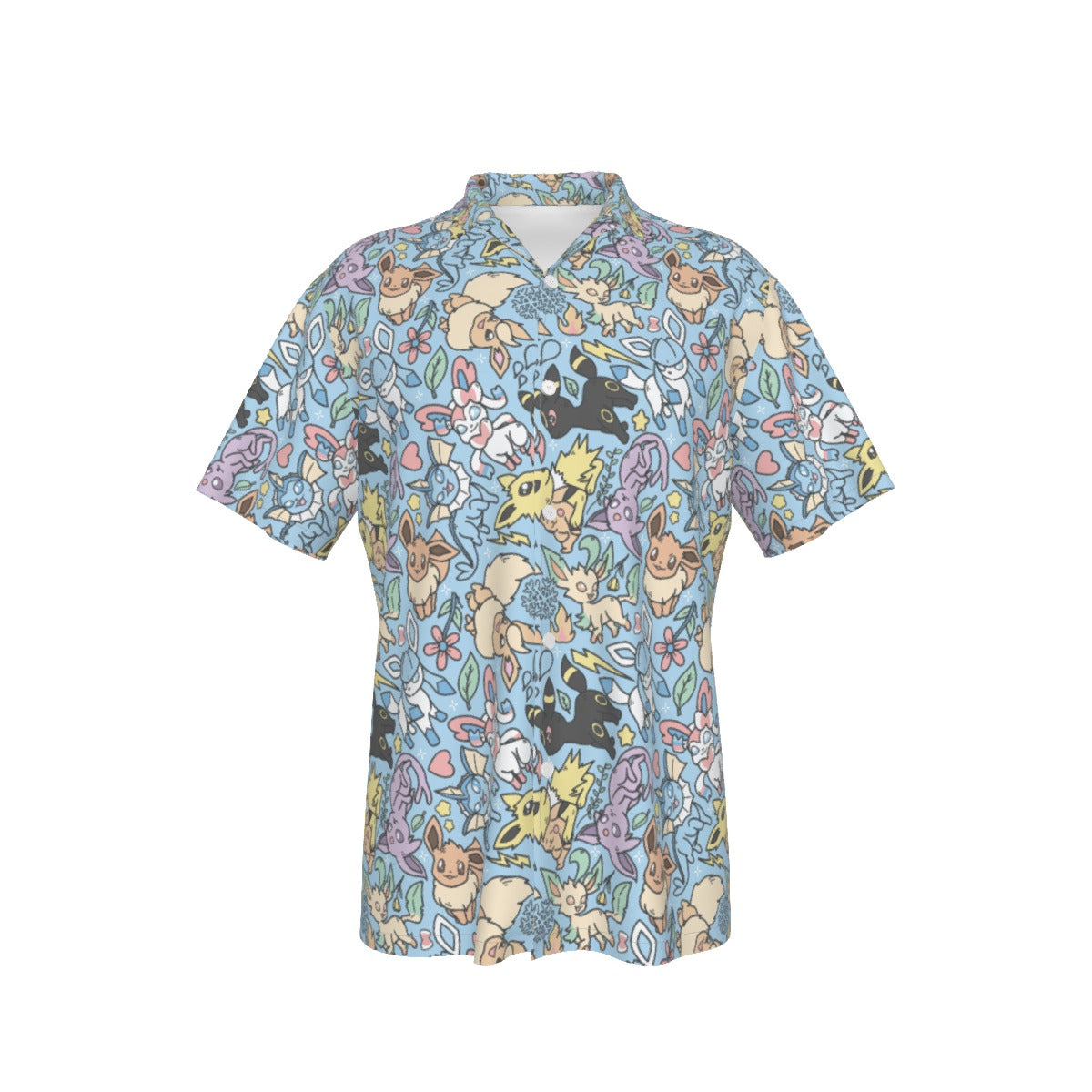 Eeveelutions (Blue) Hawaiian Shirt