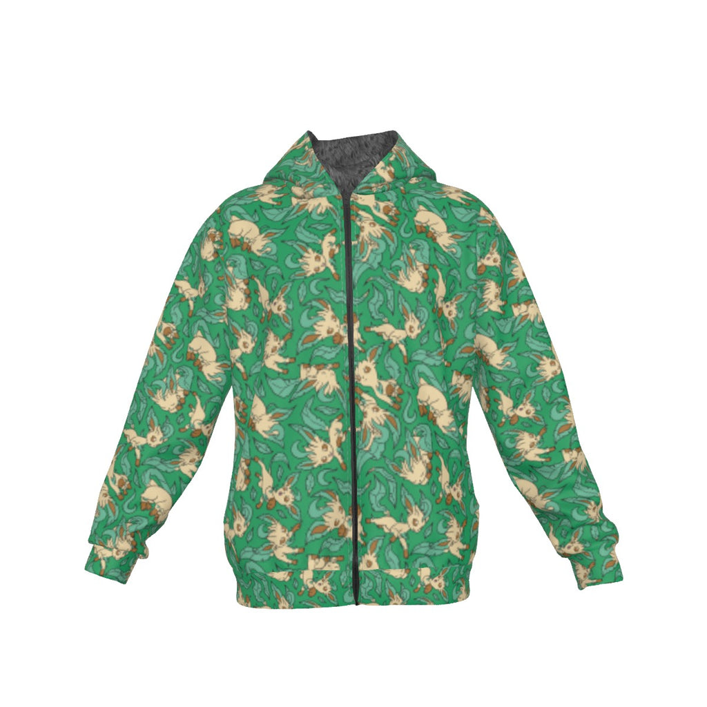 Leafeon Pattern Hoodie