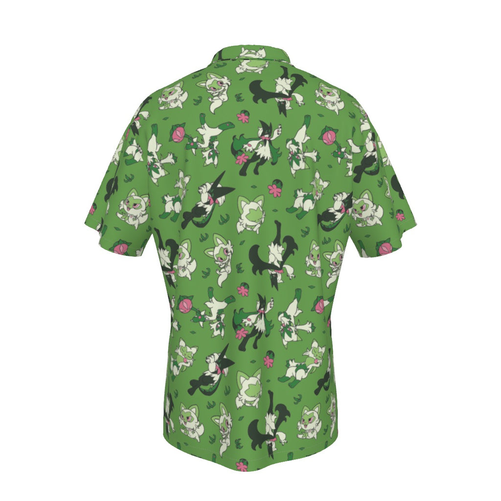 Sprigatito Hawaiian Shirt