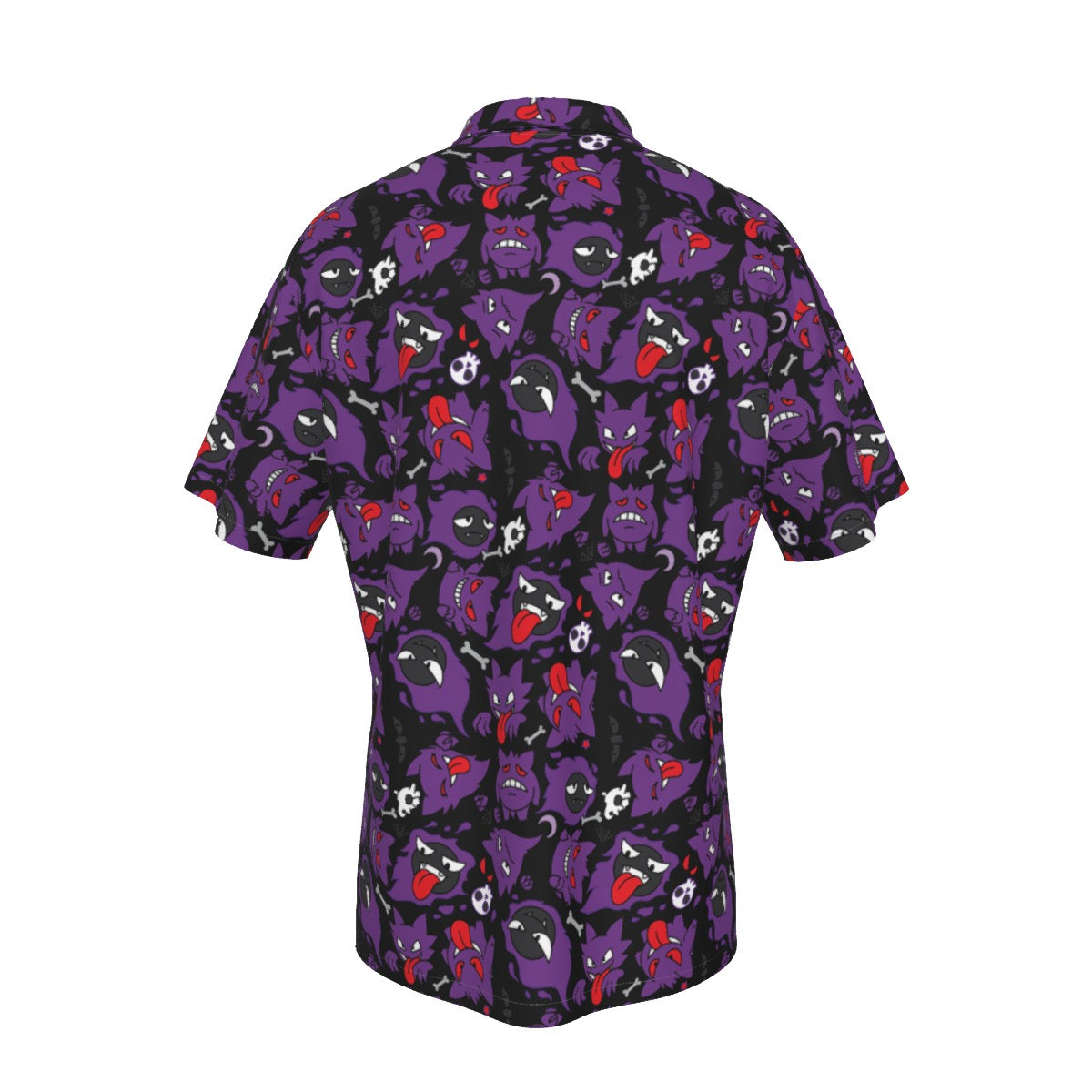 Gengar (Black) Hawaiian Shirt