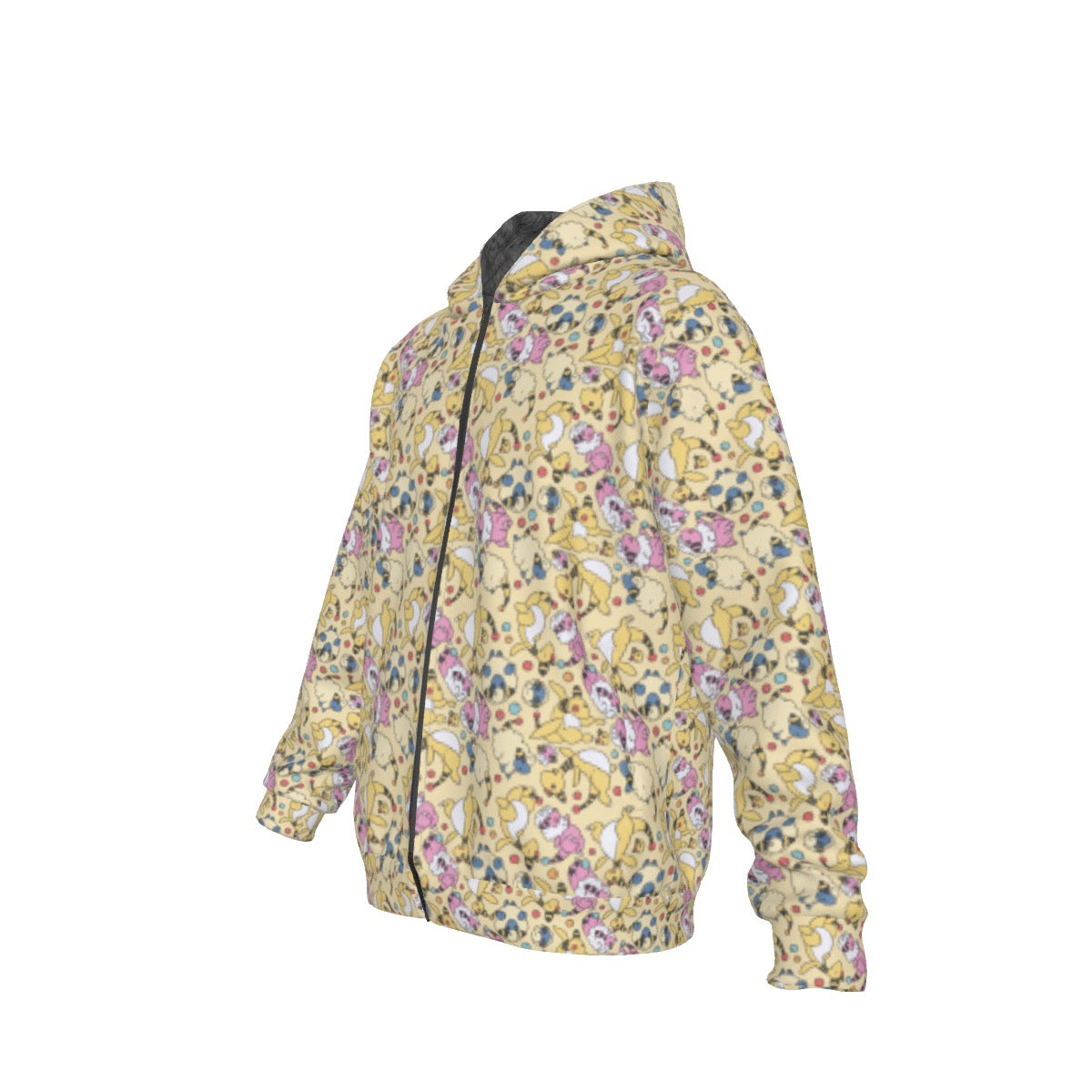 Ampharos Pattern Hoodie
