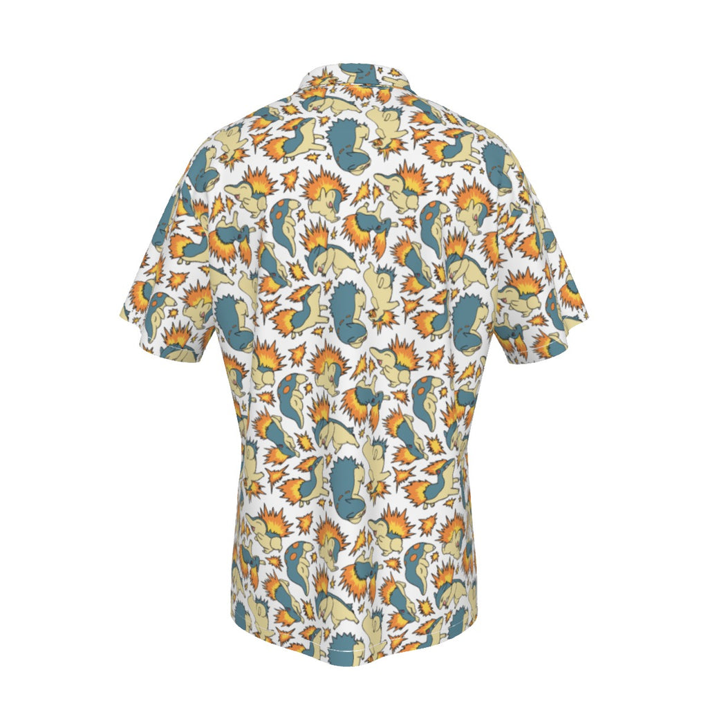 Typhlosion (White) Hawaiian Shirt
