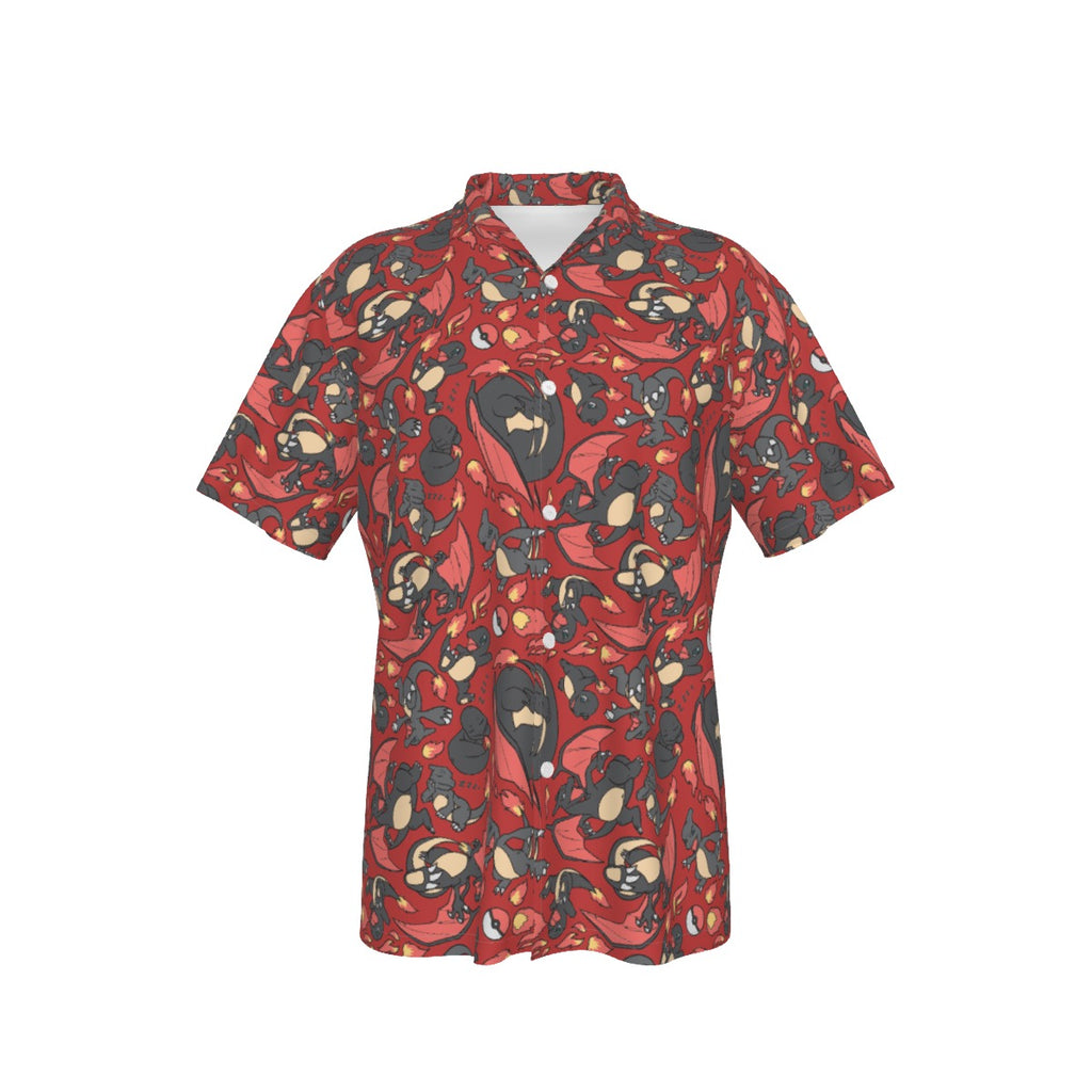 Charizard (Red) Hawaiian Shirt