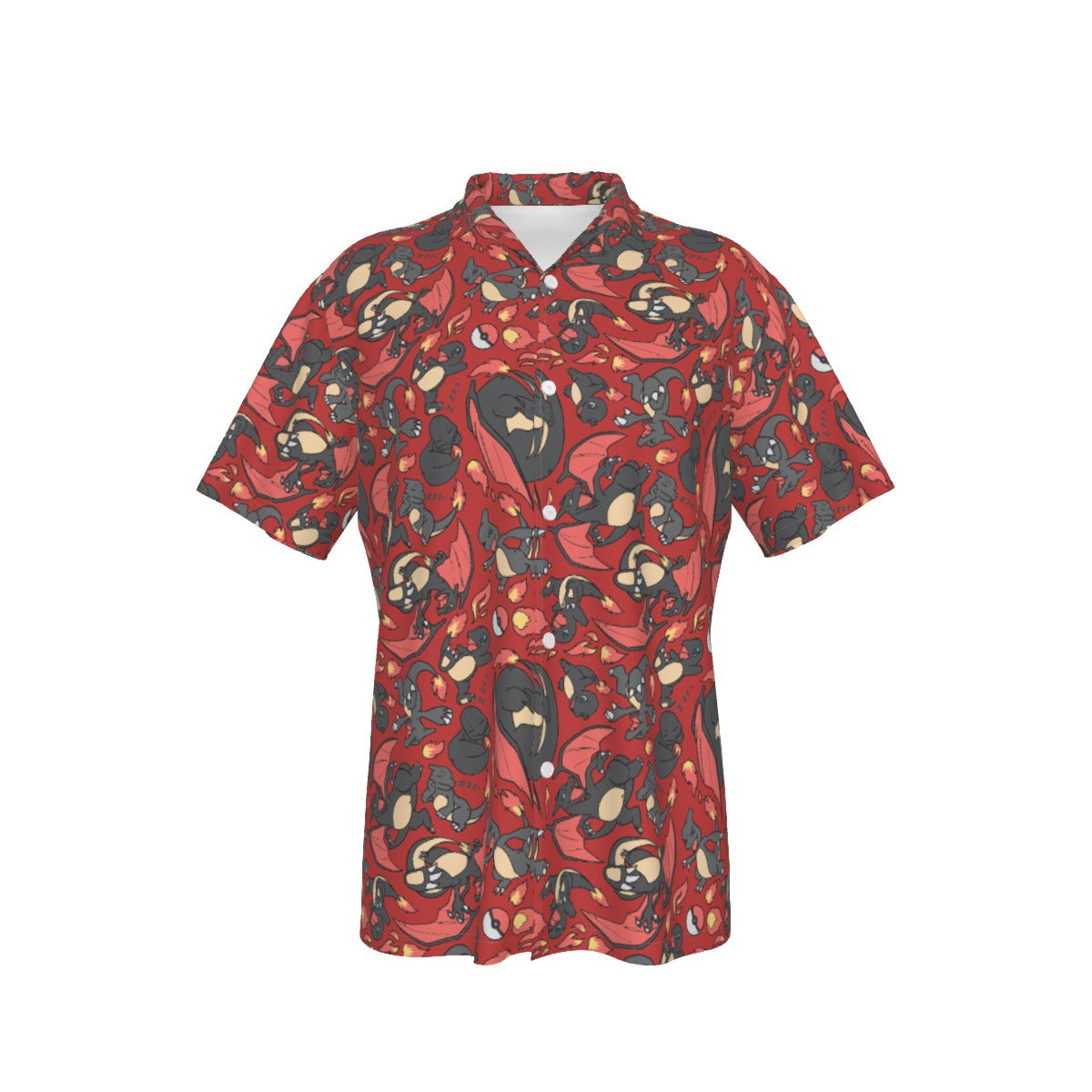 Charizard (Red) Hawaiian Shirt